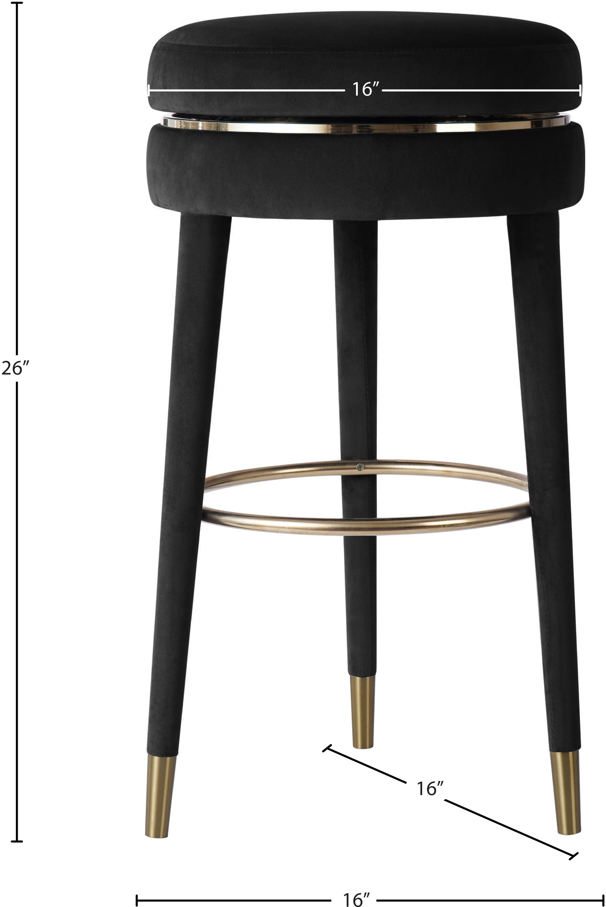 Coral - Counter Stool - Premium Counter Height (24"-27") from Meridian Furniture - Just $337.50! Shop now at brett interiors