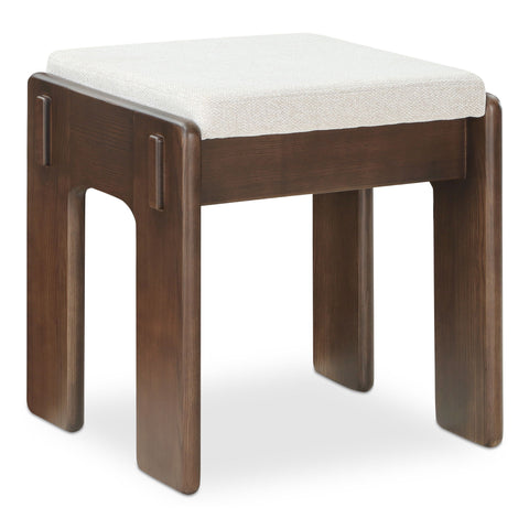 Ashby - Stool - Beige - White - Premium Accent Stools from Moe's Home Collection - Just $722.50! Shop now at brett interiors