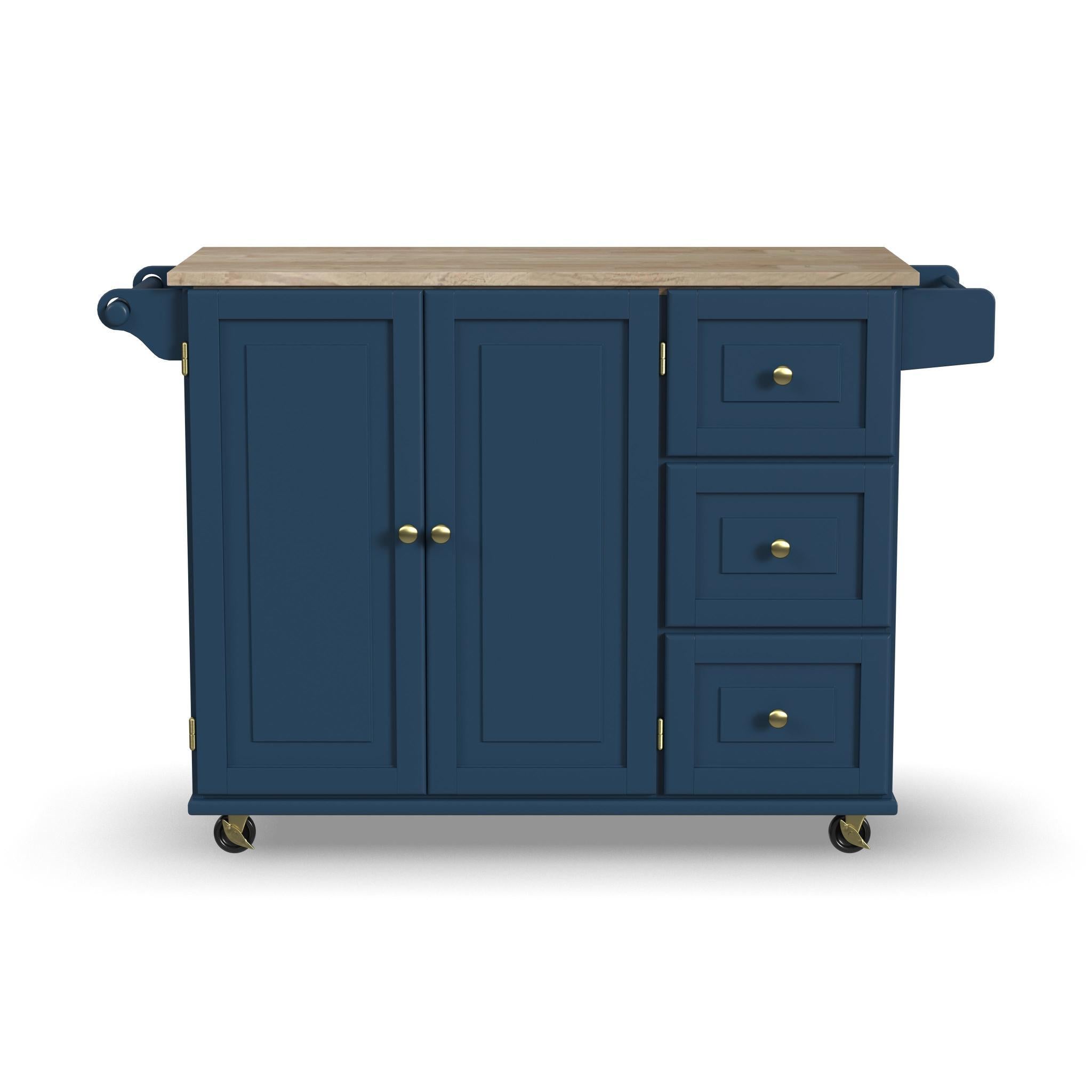 Dolly Madison - Drop Leaf Kitchen Cart - Premium Islands & Carts from Homestyles - Just $1249.98! Shop now at brett interiors