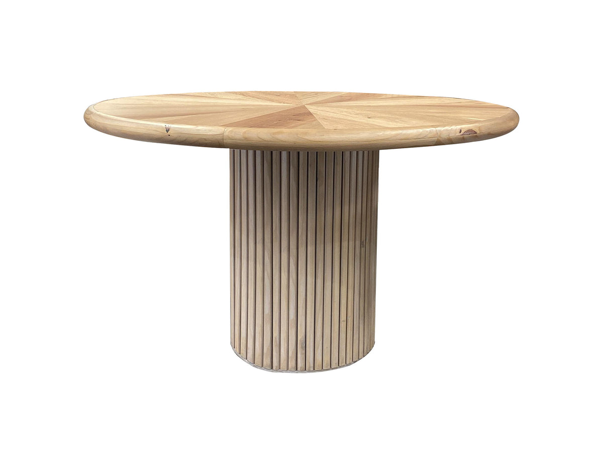 Giza - Round Table - Hazelnut - Premium Dining Tables from International Furniture Direct - Just $1247.50! Shop now at brett interiors