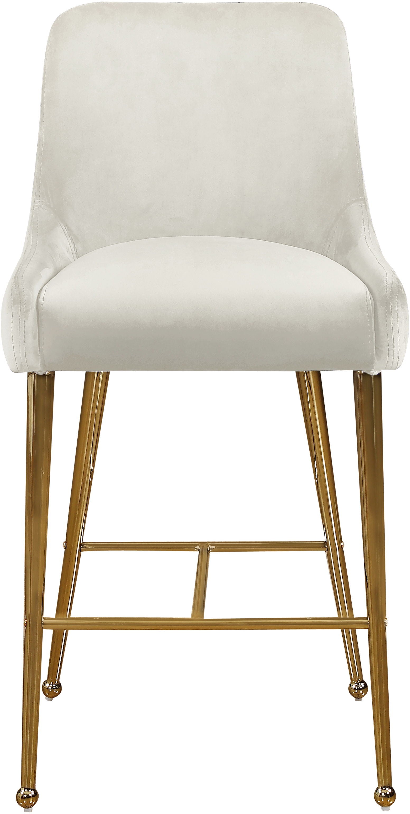 Owen - Stool (Set of 2) - Cream - Premium Stool Sets from Meridian Furniture - Just $775! Shop now at brett interiors