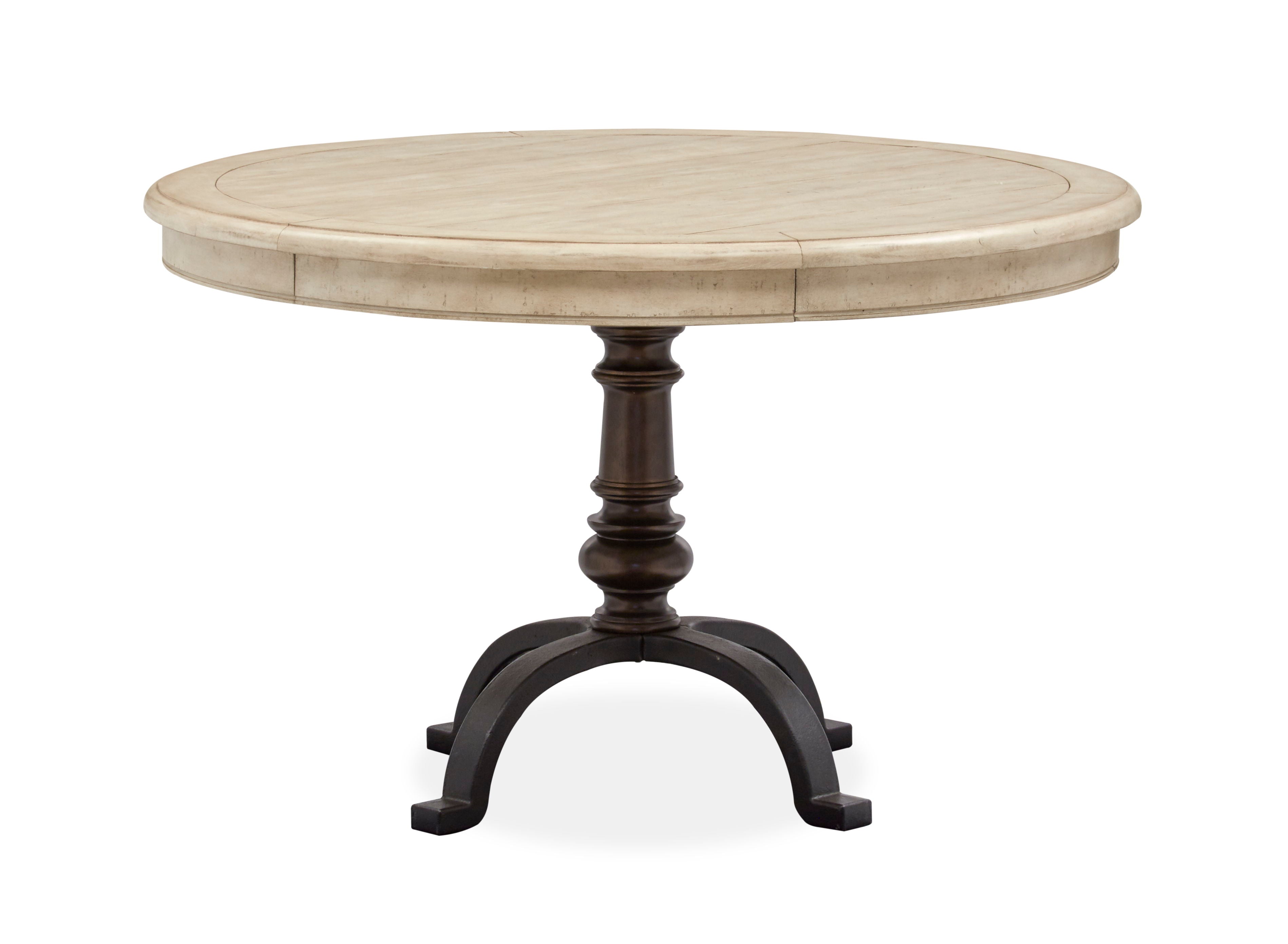 Harlow - Round Dining Table - Weathered Bisque - Premium Dining Tables from Magnussen Furniture - Just $1135! Shop now at brett interiors