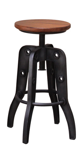 Parota - Stool - Cinnamon Brown - Premium Counter Height (24"-27") from International Furniture Direct - Just $375! Shop now at brett interiors