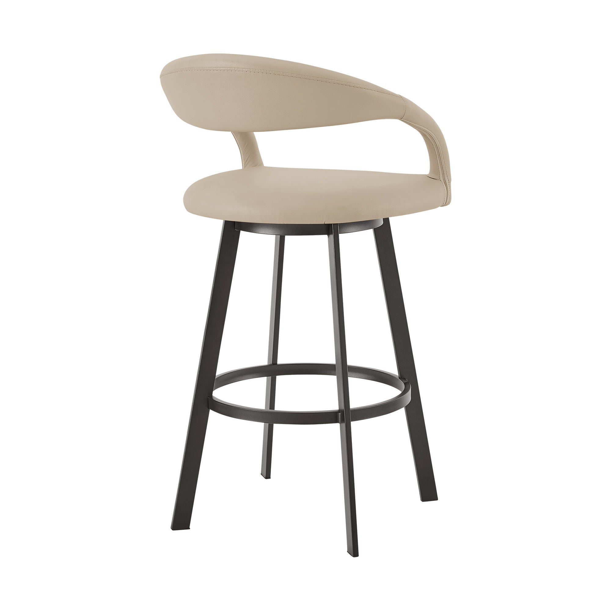 Ramona - Swivel Stool - Premium Counter Height (24"-27") from Armen Living - Just $387.50! Shop now at brett interiors