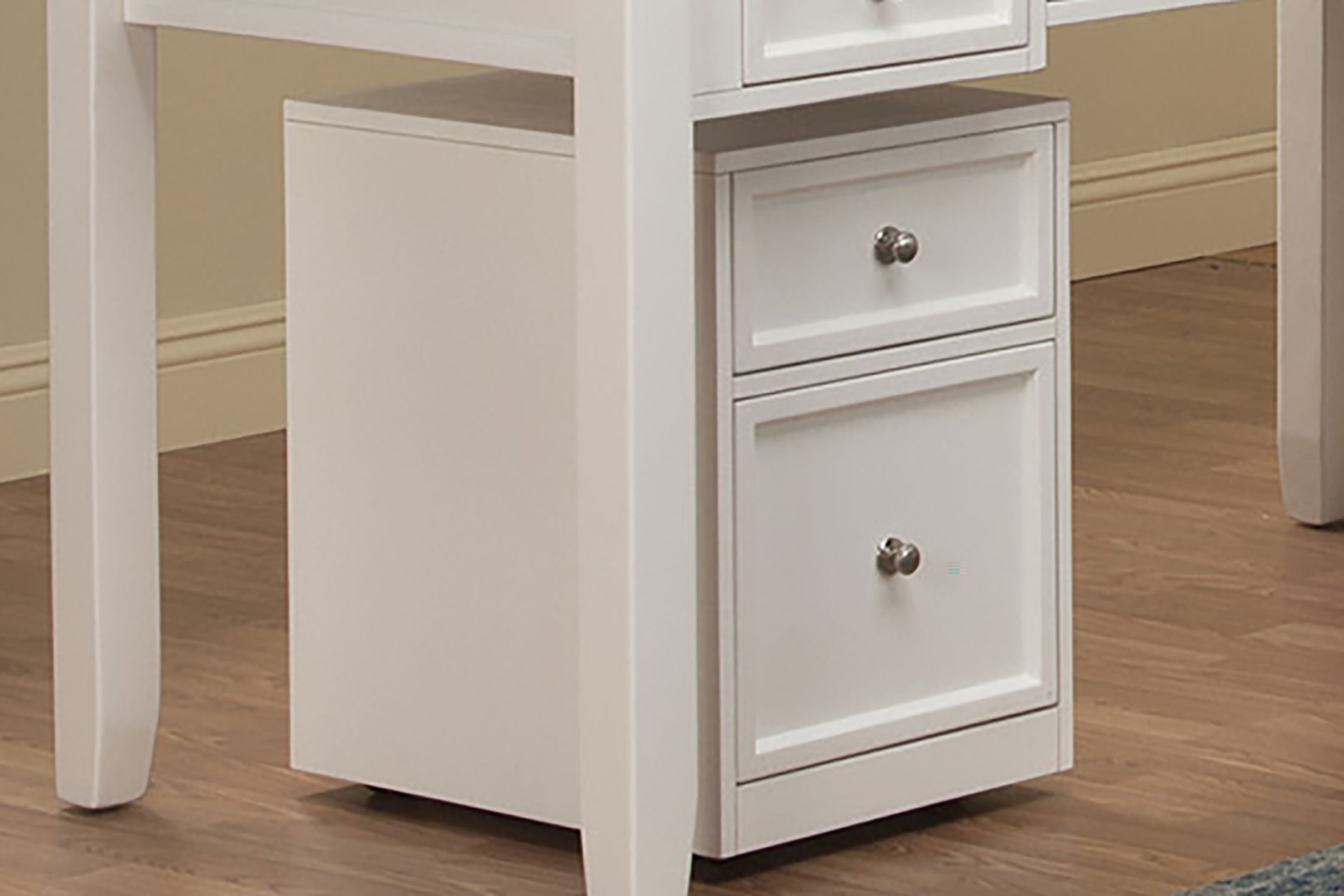 Boca - Rolling File - Cottage White - Premium Filing Cabinets from Parker House - Just $287.50! Shop now at brett interiors