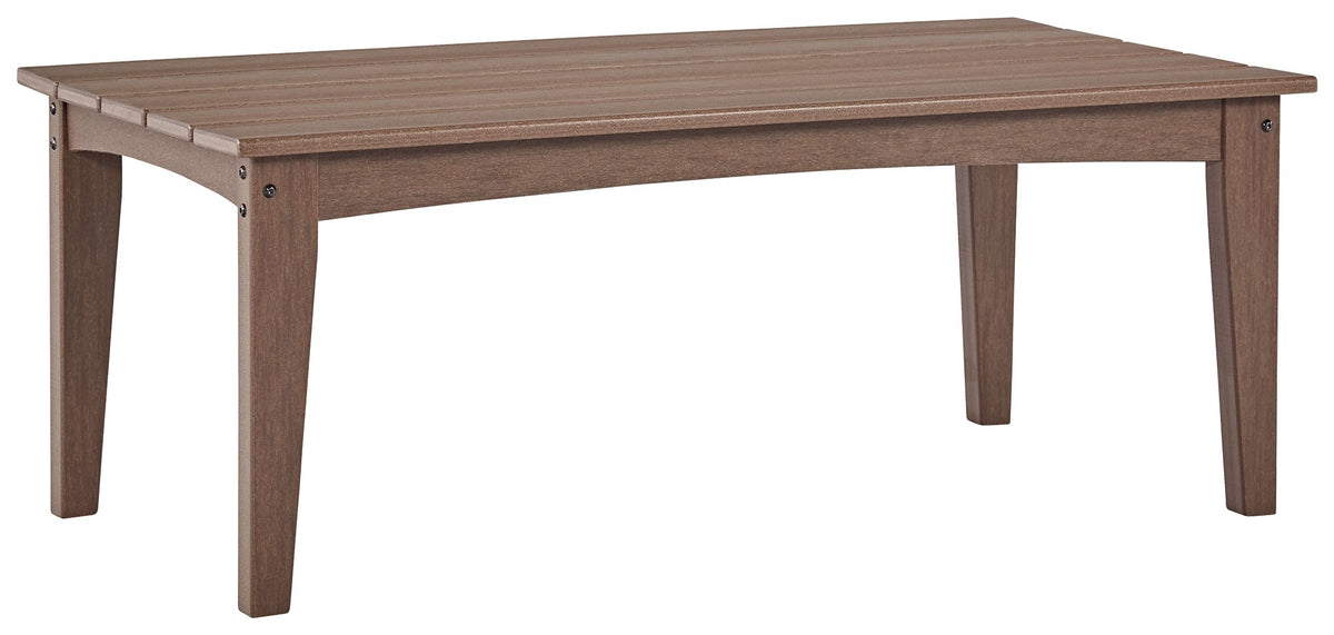 Emmeline - Brown - Rectangular Cocktail Table - Premium Coffee Tables from Signature Design by Ashley® - Just $345! Shop now at brett interiors