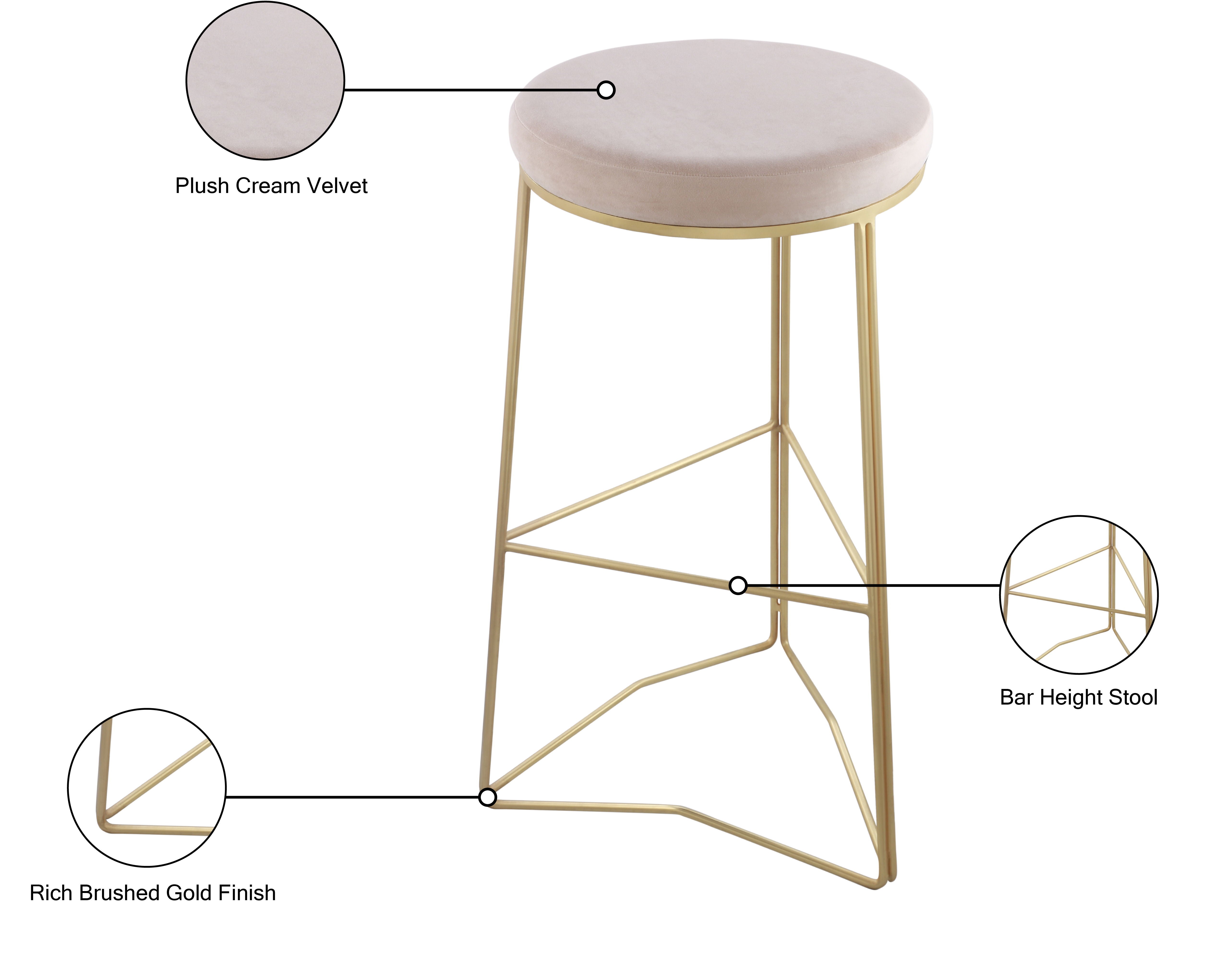 Tres - Bar Stool - Premium Bar Height (28"-30") from Meridian Furniture - Just $337.50! Shop now at brett interiors