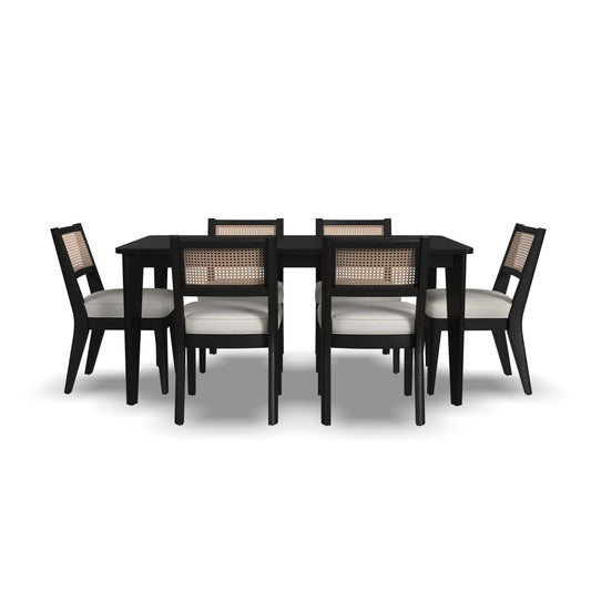 Brentwood - Rectangle Dining Set - Premium 7 Piece Dining Room Sets from Homestyles - Just $6110! Shop now at brett interiors