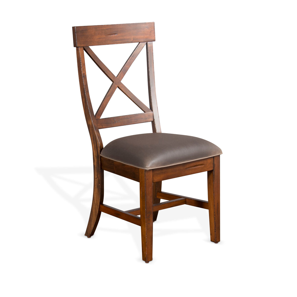 Tuscany - Crossback Chair - Dark Brown - Premium Side Chairs from Sunny Designs - Just $179! Shop now at brett interiors