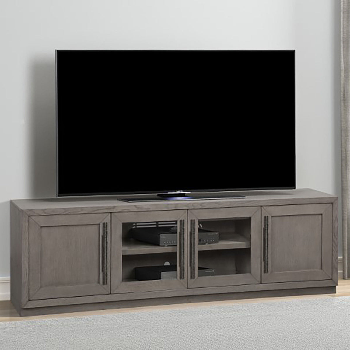 Pure Modern - Door TV Console (76") - Moonstone - Premium TV Stands from Parker House - Just $1172.50! Shop now at brett interiors