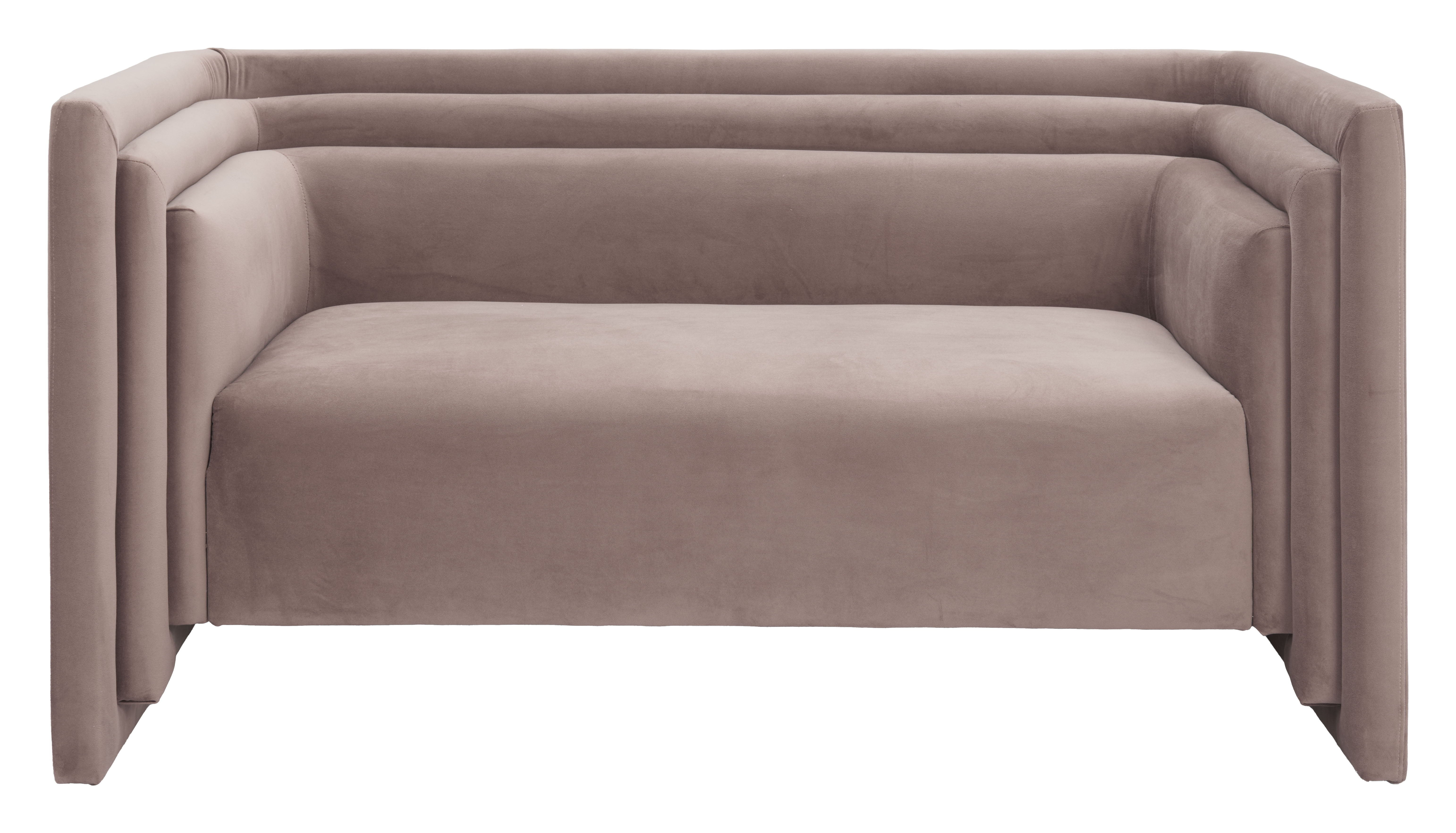 Trippel - Loveseat - Brown - Premium Stationary Loveseats from Zuo Modern - Just $3425! Shop now at brett interiors