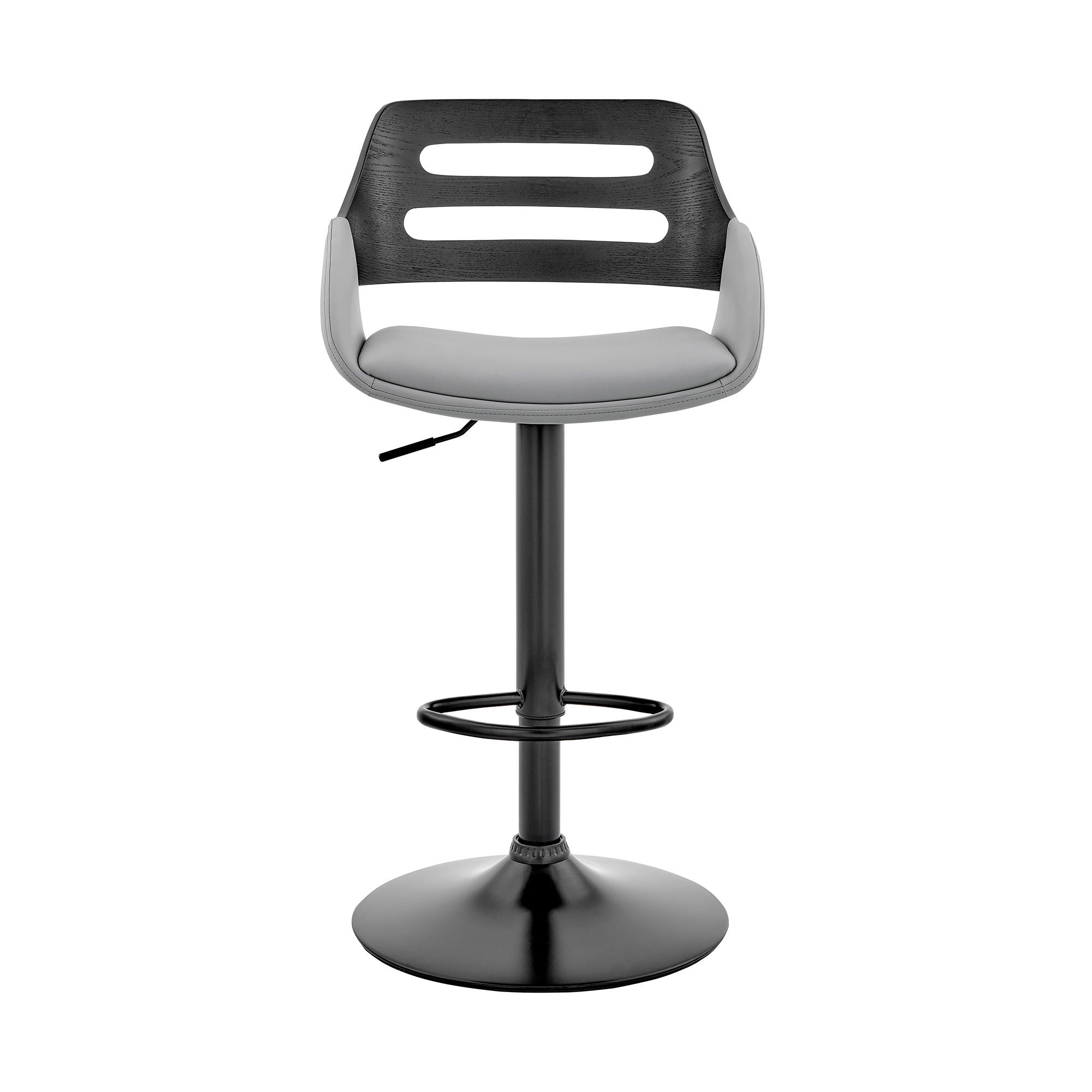 Karter - Adjustable Bar Stool - Premium Adjustable Height from Armen Living - Just $220! Shop now at brett interiors