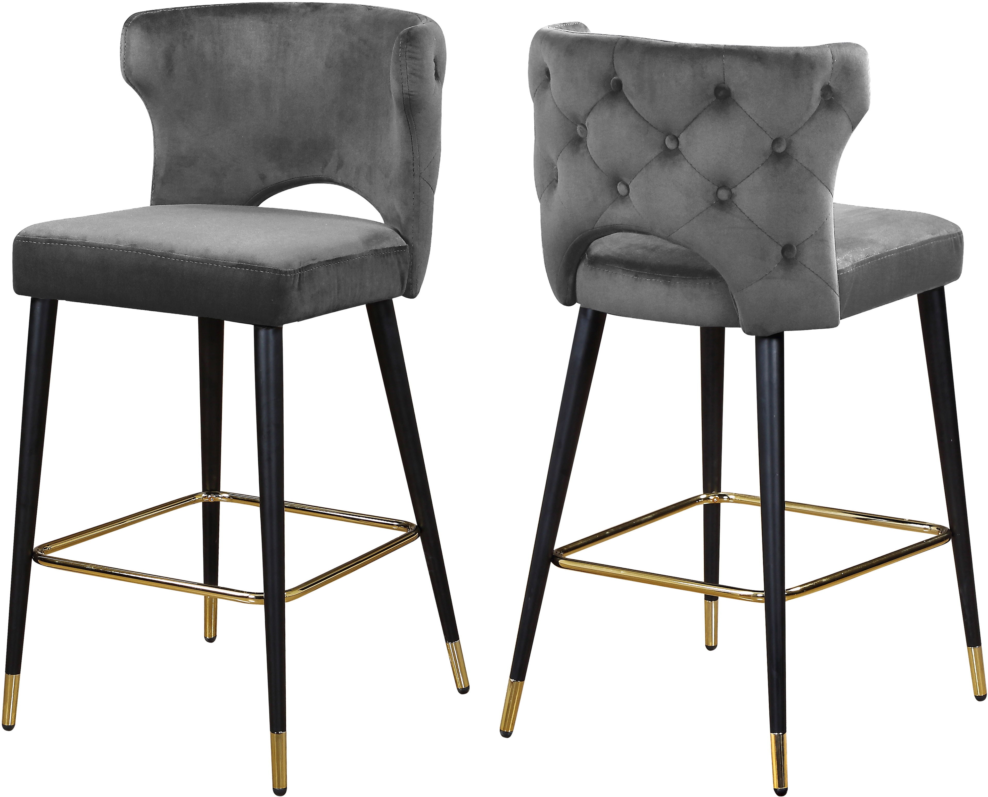 Kelly - Stool (Set of 2) - Premium Stool Sets from Meridian Furniture - Just $650! Shop now at brett interiors