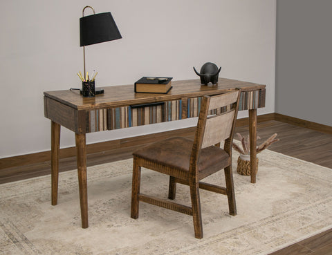 Tiza - Desk - Peanut Brown - Premium Writing Desks from International Furniture Direct - Just $747.50! Shop now at brett interiors