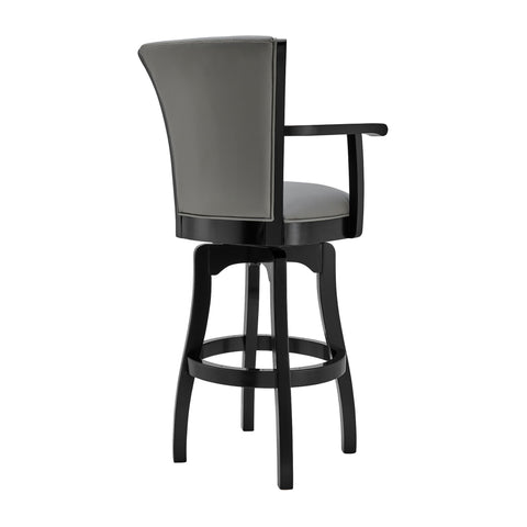 Raleigh - Swivel Arm Bar Stool - Premium Counter Height (24"-27") from Armen Living - Just $572.50! Shop now at brett interiors