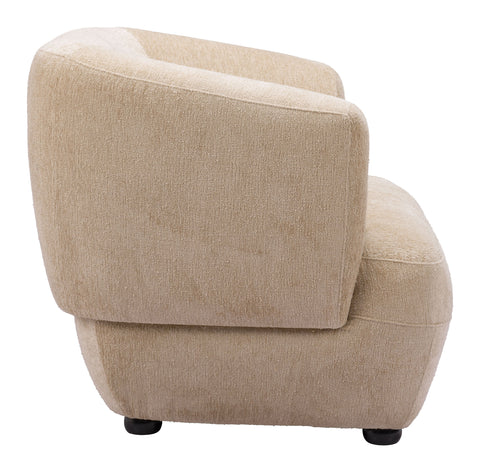 Bekker - Accent Chair - Golden Beige - Premium Accent Chairs from Zuo Modern - Just $2600! Shop now at brett interiors