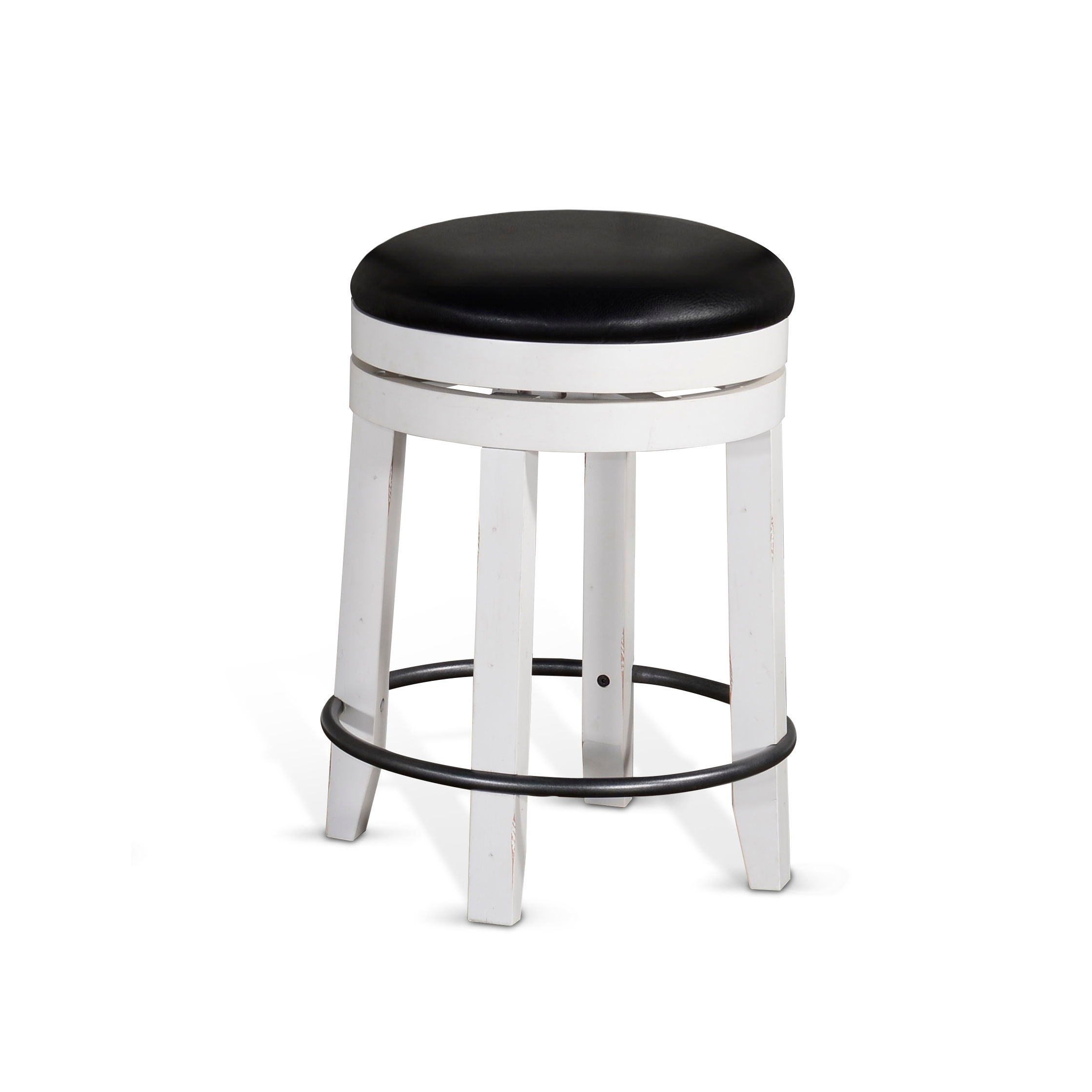 Carriage House - Swivel Stool With Cushion Seat - Premium Counter Height (24"-27") from Sunny Designs - Just $177! Shop now at brett interiors