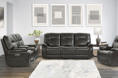 Axel - Power Reclining Sofa Loveseat And Recliner - Ozone - Premium 3 Piece Living Room Sets from Parker Living - Just $3942.50! Shop now at brett interiors