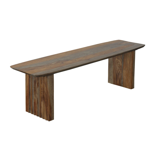 Waverly Valley - Dining Bench - Light Sheesham - Premium Dining Benches from Coast2Coast Home - Just $1650! Shop now at brett interiors