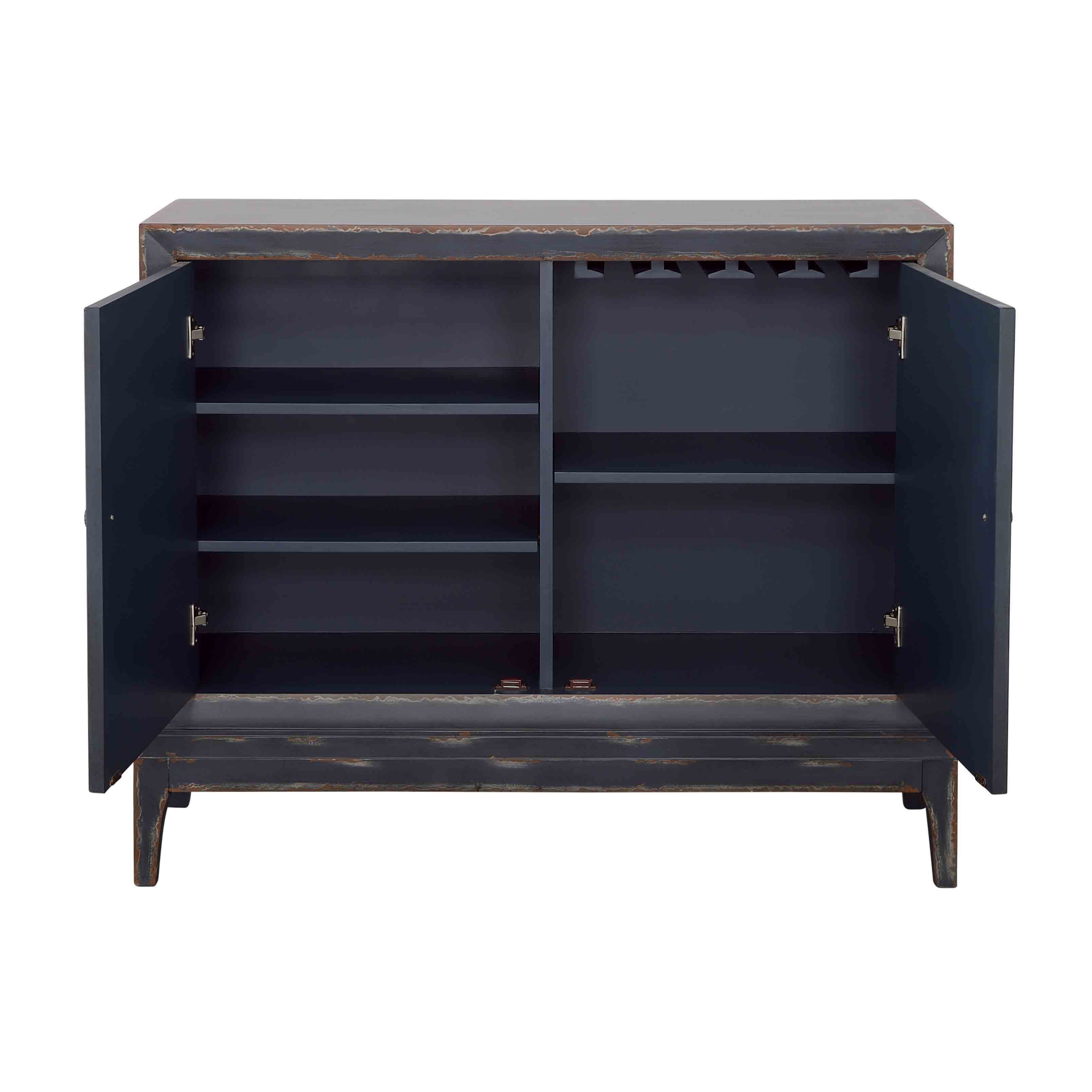 Thunderstruck - Two Door Bar Cabinet - Night Sky - Premium Accent Cabinets from Coast2Coast Home - Just $3135! Shop now at brett interiors