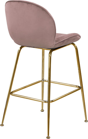 Paris - Stool with Gold Legs (Set of 2) - Premium Stool Sets from Meridian Furniture - Just $650! Shop now at brett interiors