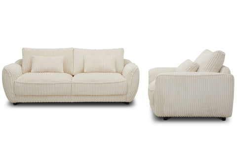 Utopia - Sofa And 2 Chair And Half - Mega Ivory - Premium 3 Piece Living Room Sets from Parker Living - Just $3467.50! Shop now at brett interiors