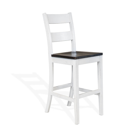 Carriage House - Ladderback Barstool - Premium Bar Height (28"-30") from Sunny Designs - Just $222! Shop now at brett interiors