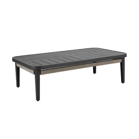 Zella - Rectangular Coffee Table - Charcoal / Light Gray - Premium Coffee Tables from Armen Living - Just $947.50! Shop now at brett interiors