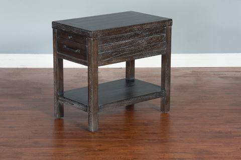 Dundee - Chair Side Table - Dark Brown - Premium Chair Side Tables from Sunny Designs - Just $337! Shop now at brett interiors