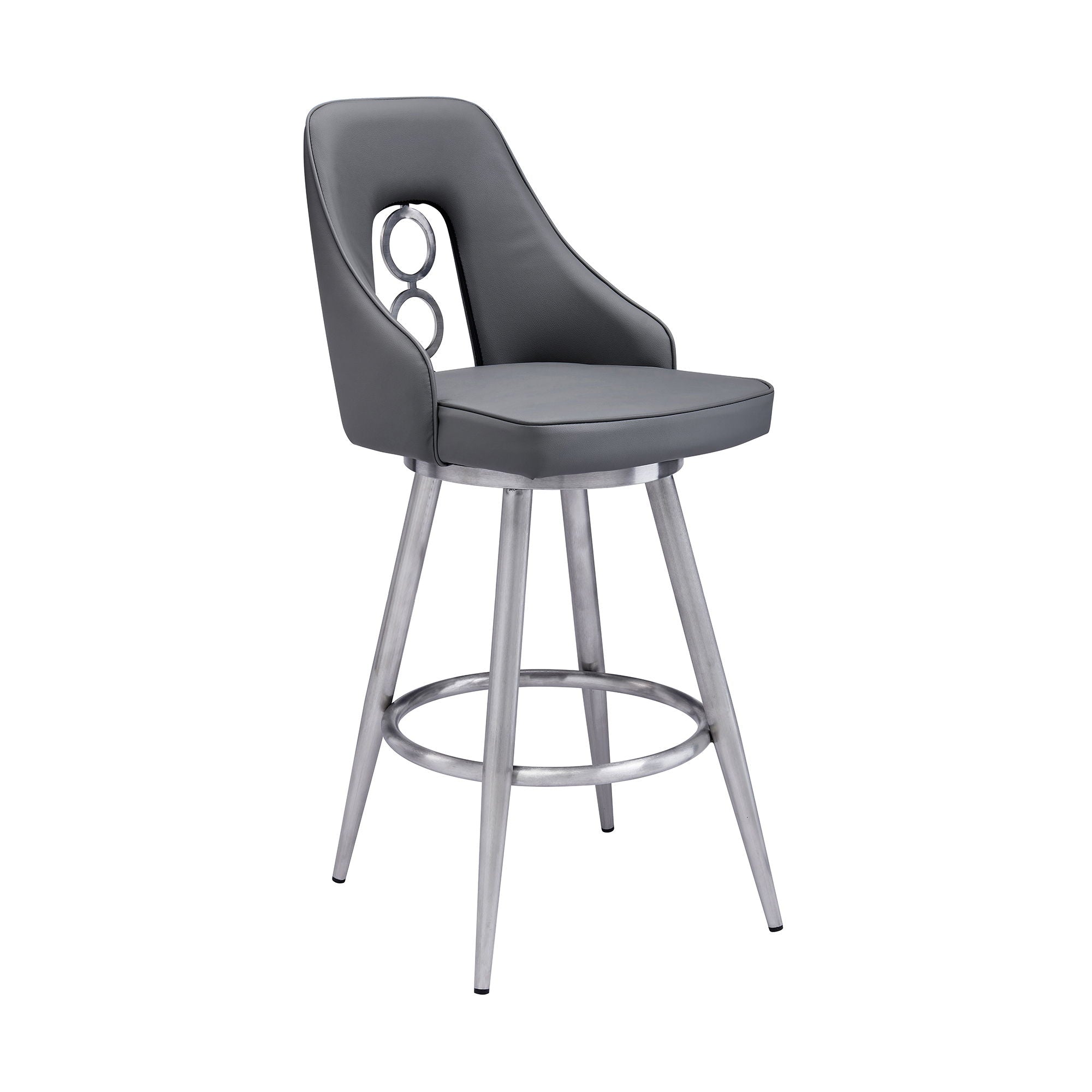 Ruby - Counter Height Swivel Bar Stool - Premium Counter Height (24"-27") from Armen Living - Just $412.50! Shop now at brett interiors