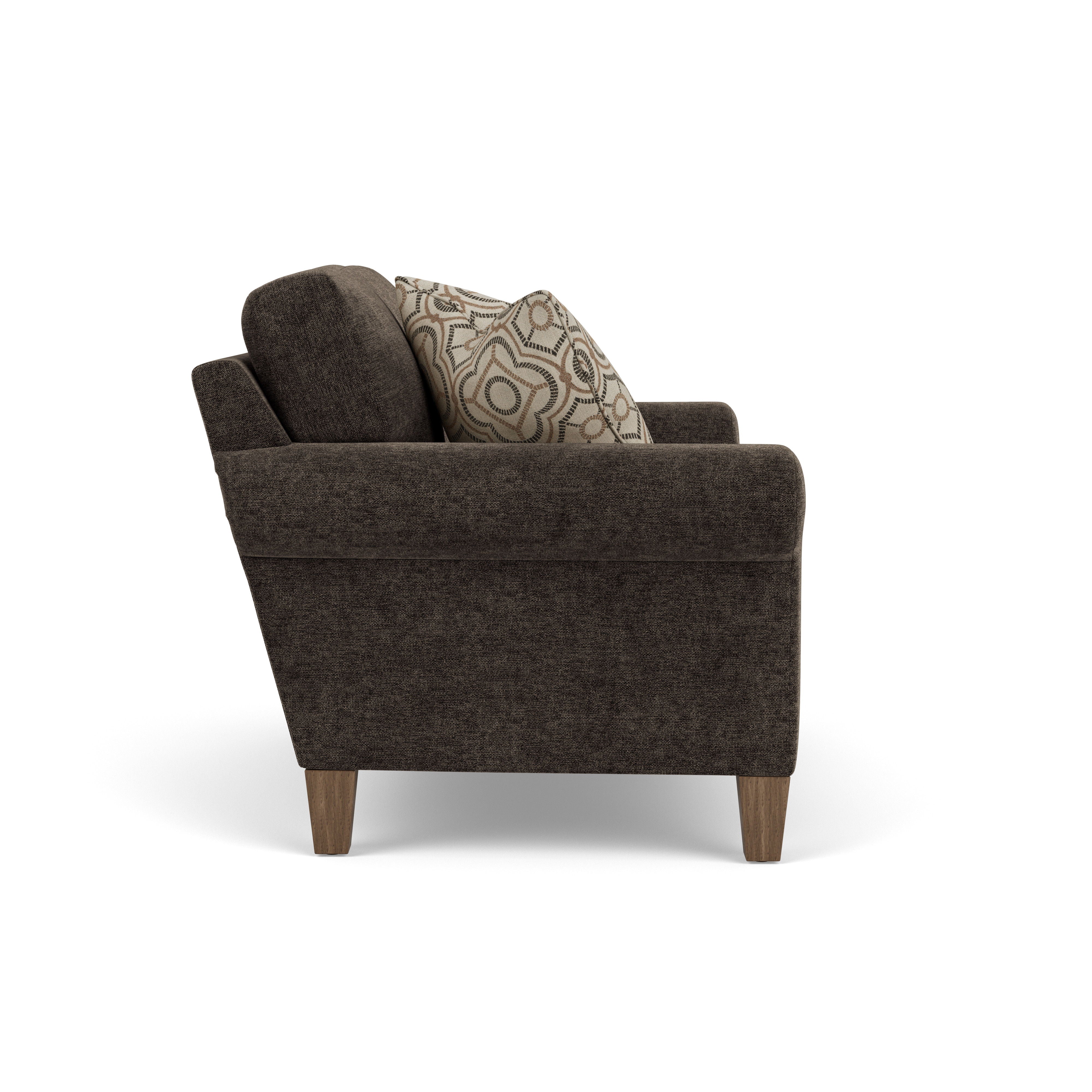 Moxy - Loveseat (Roll Arms) - Premium Stationary Loveseats from Flexsteel - Just $1875! Shop now at brett interiors