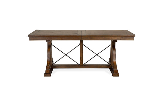 Bay Creek - Trestle Dining Table - Toasted Nutmeg - Premium Dining Tables from Magnussen Furniture - Just $1418! Shop now at brett interiors