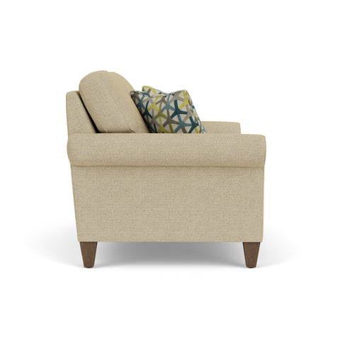 Westside - Loveseat - Fabric - Premium Stationary Loveseats from Flexsteel - Just $1937.50! Shop now at brett interiors