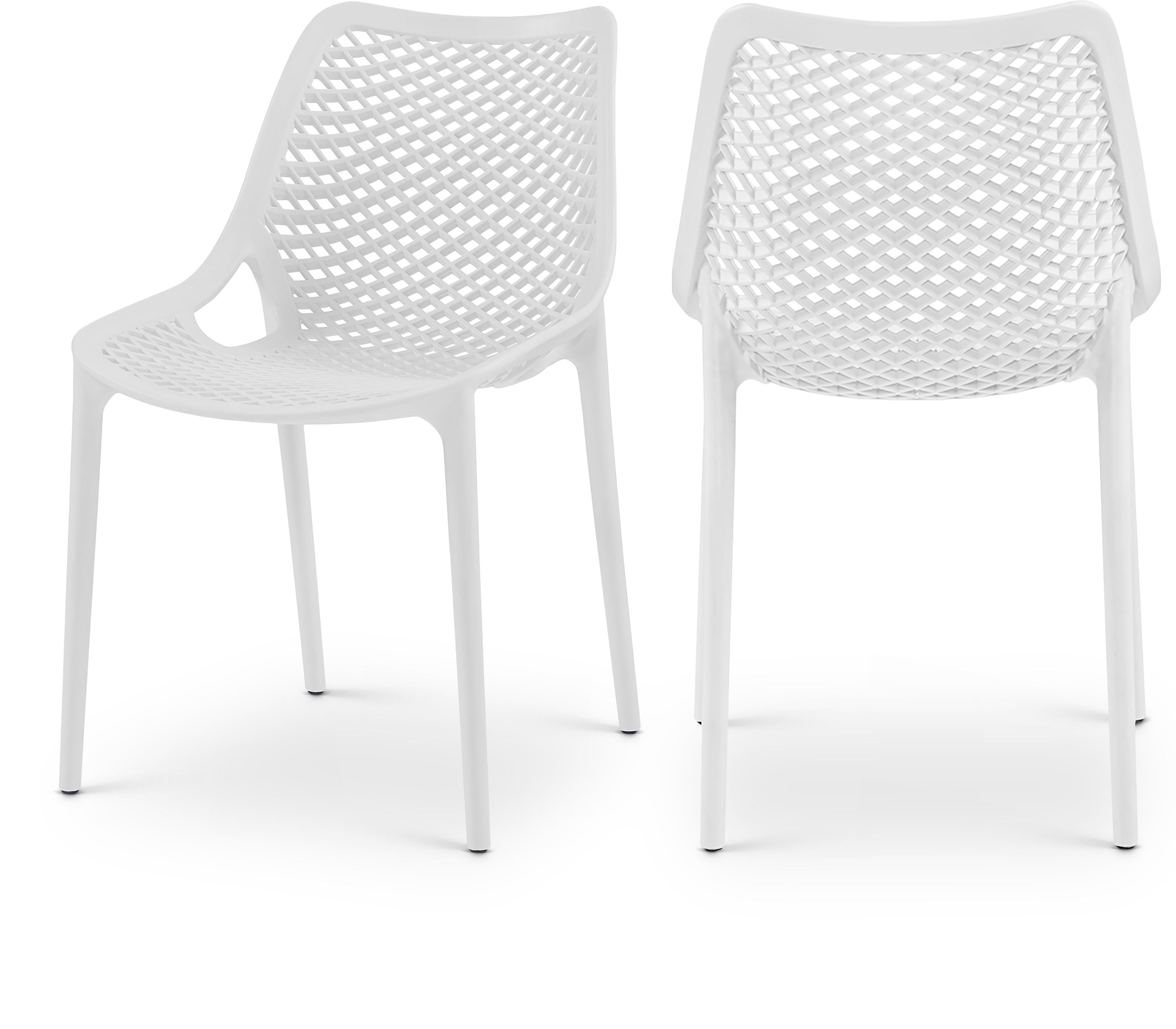 Mykonos - Outdoor Patio Dining Chair Set - Premium Chair Sets from Meridian Furniture - Just $650! Shop now at brett interiors