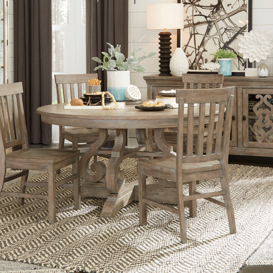 Tinley Park - Round Dining Table - Premium Dining Tables from Magnussen Furniture - Just $1228! Shop now at brett interiors