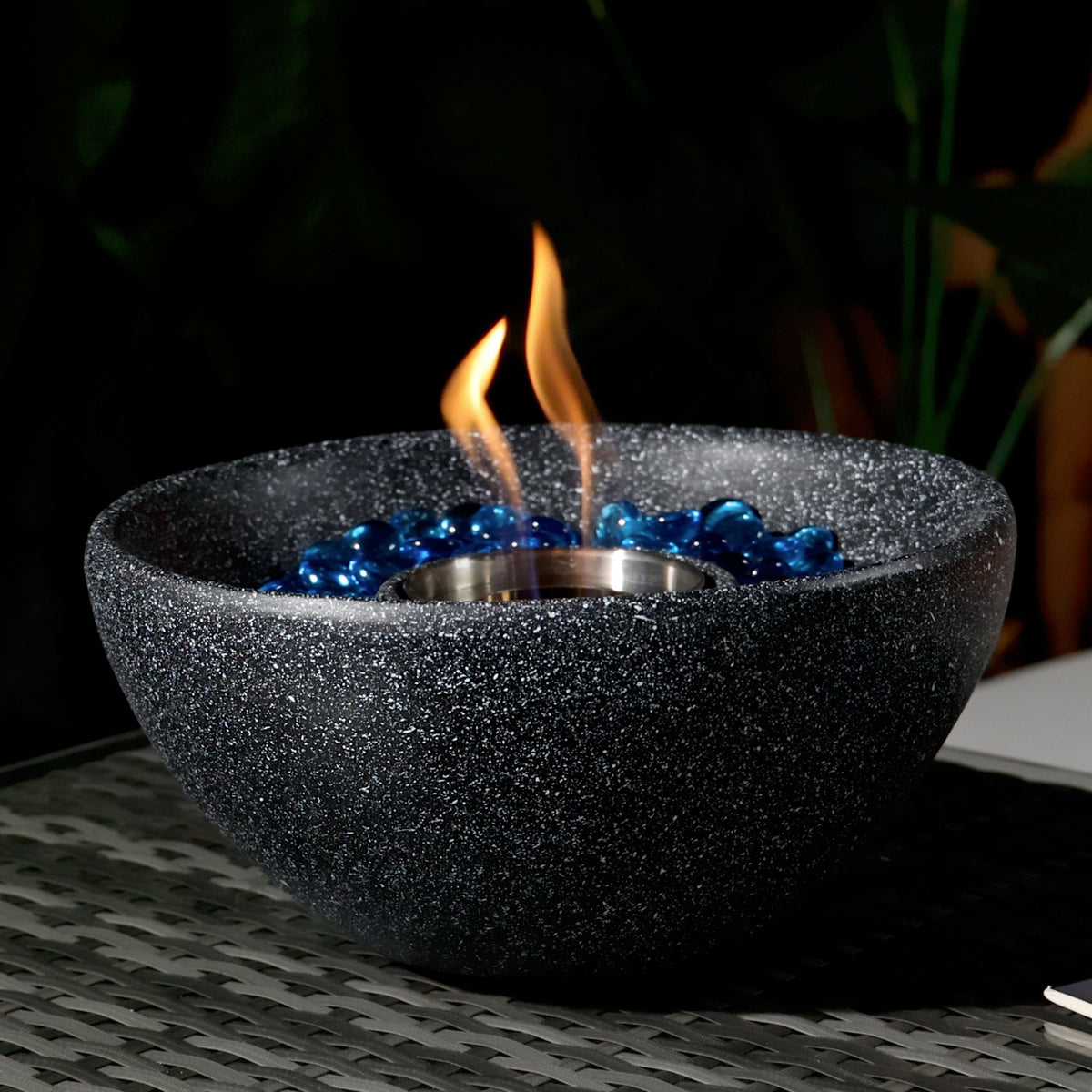 Tabletop Fire Pit, Table Top Fire Bowl Outdoor&Indoor Portable Ethanol Fireplace Alcohol Fire Pit - Premium Fire Pits from AS Outdoor Heating - Just $88! Shop now at brett interiors