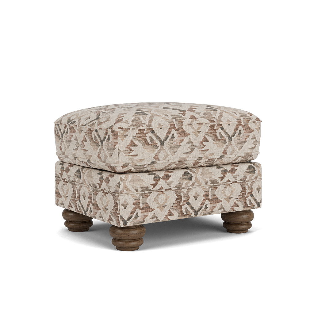 Bexley - Upholstered Ottoman - Premium Upholstered Ottomans from Flexsteel - Just $625! Shop now at brett interiors