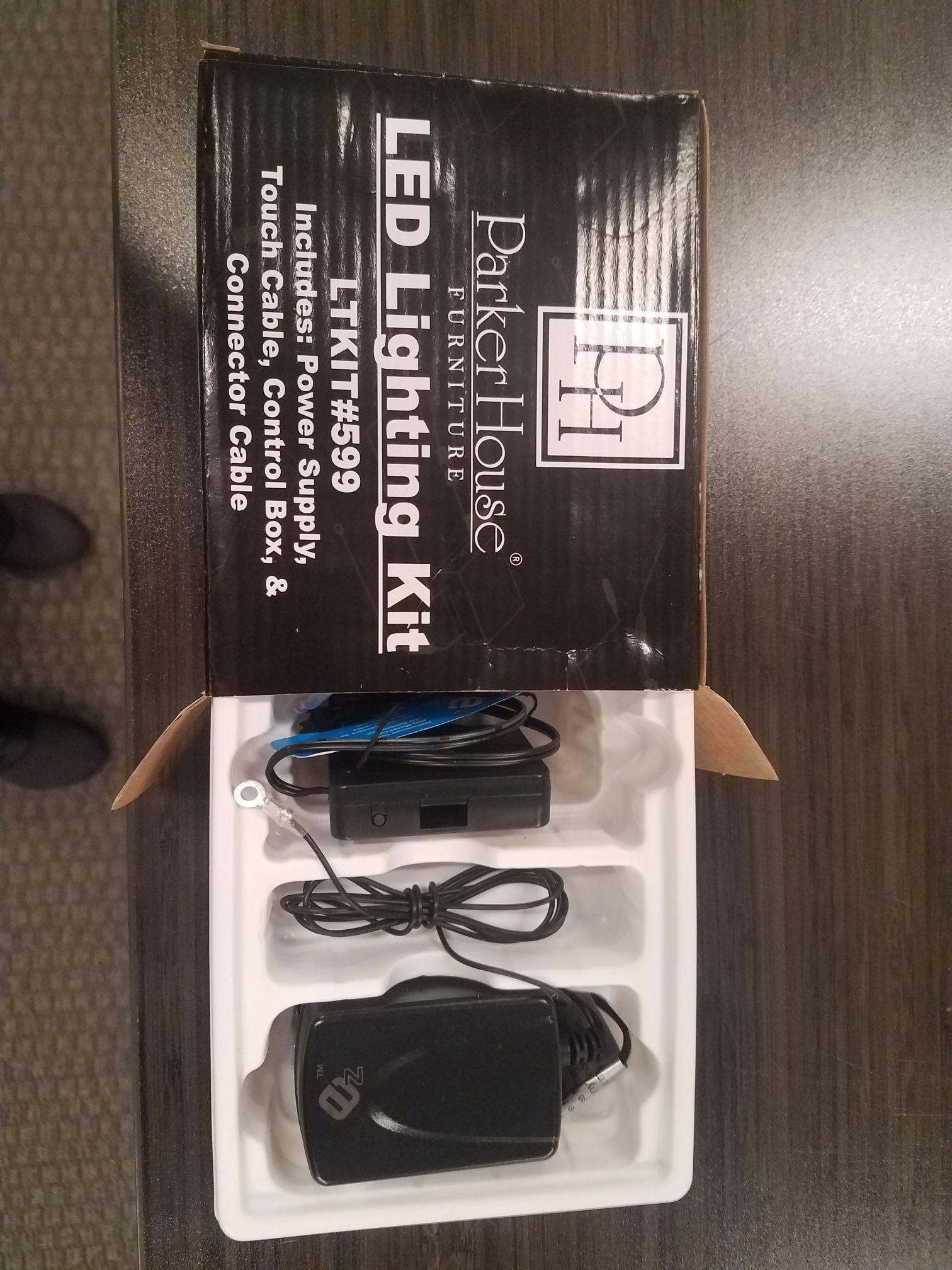 Led Lighting Kit - Power Box and LED Lighting - Black - Premium Batteries from Parker House - Just $50! Shop now at brett interiors