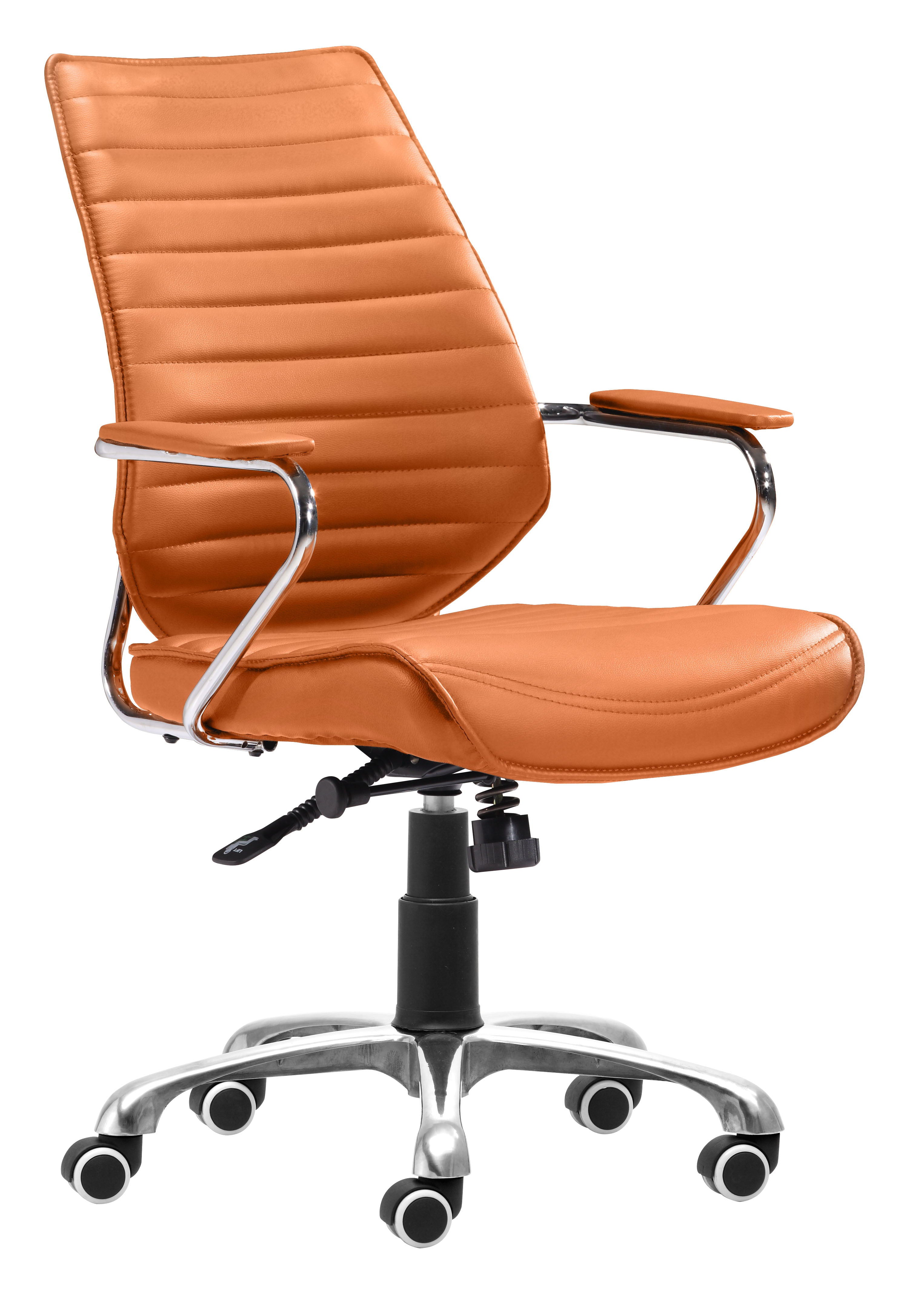 Enterprise - Low Back Office Chair - Premium Swivel Chairs from Zuo Modern - Just $800! Shop now at brett interiors