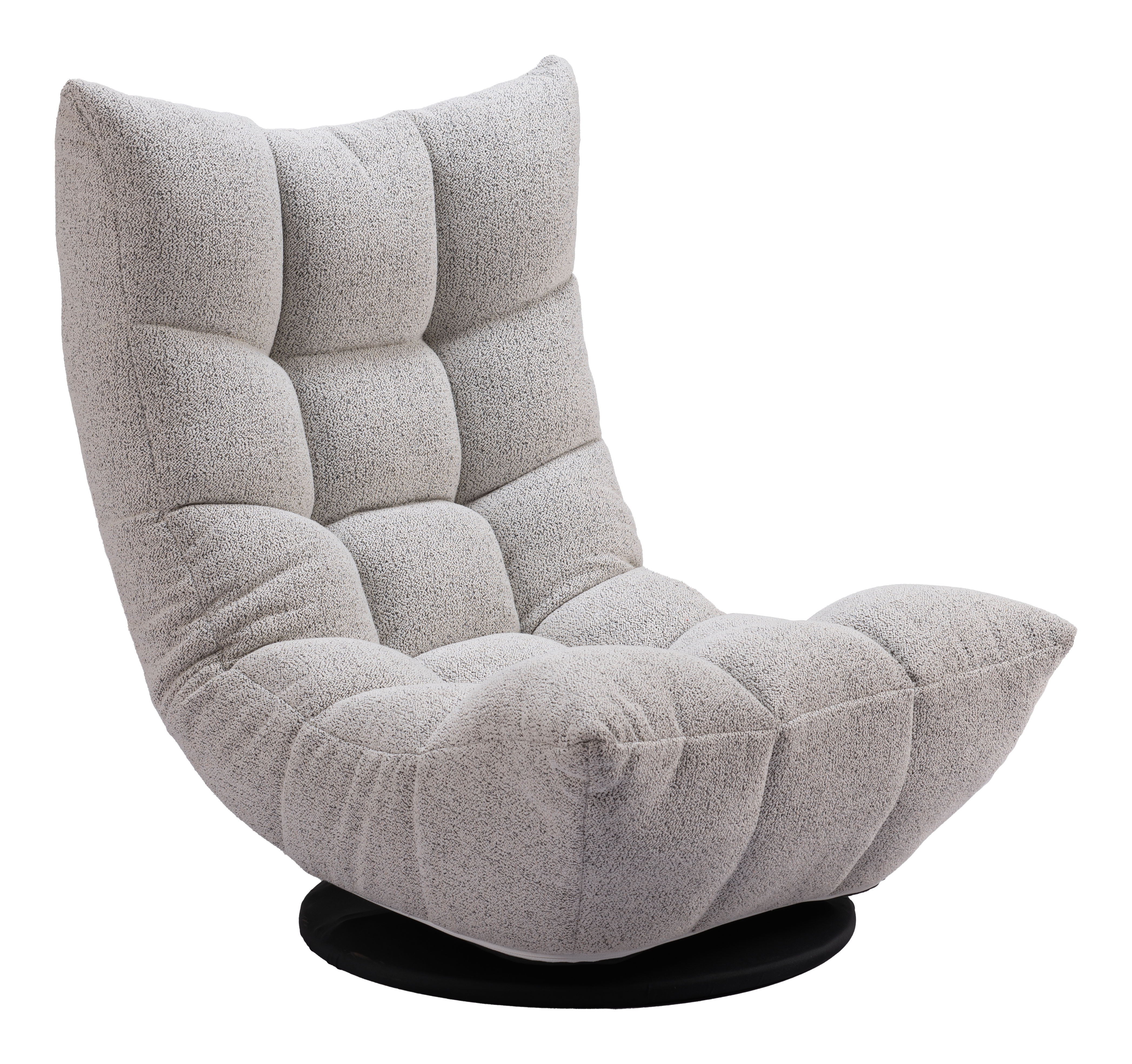 Down Go - Swivel Chair - Ash Gray - Premium Swivel Chairs from Zuo Modern - Just $1125! Shop now at brett interiors