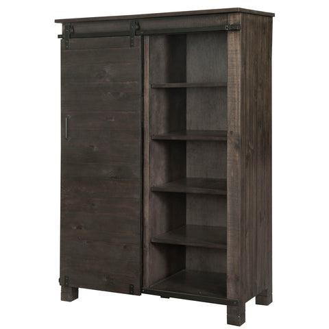 Abington - Door Chest - Weathered Charcoal - Premium Door Chests from Magnussen Furniture - Just $2249! Shop now at brett interiors