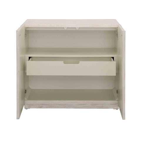 Summer Sandcastle - Two Door Cabinet - Off White - Premium Accent Cabinets from Coast2Coast Home - Just $2640! Shop now at brett interiors