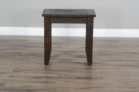 Homestead - Chair Side Table - Dark Brown - Premium Chair Side Tables from Sunny Designs - Just $151! Shop now at brett interiors