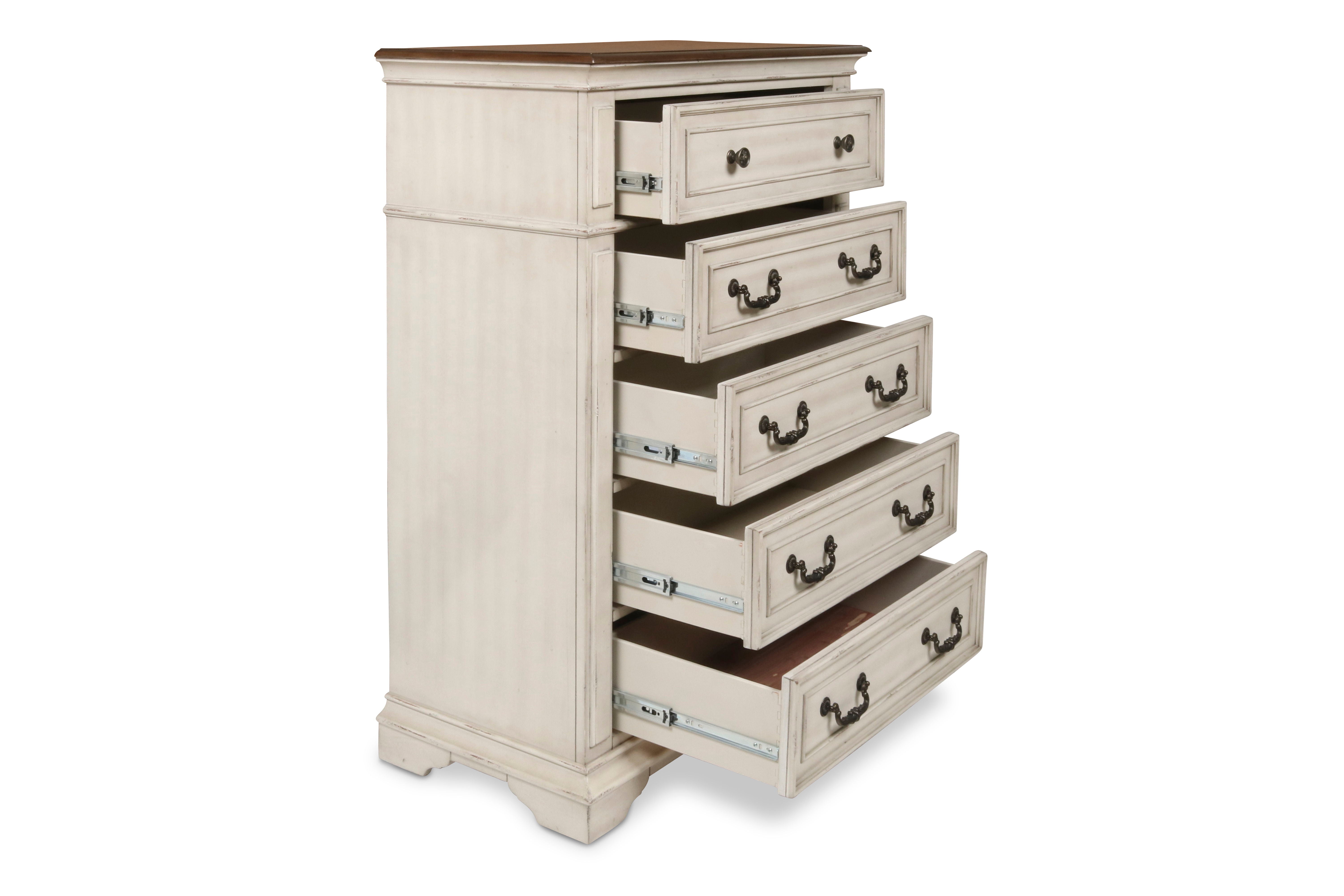 Anastasia - Chest - Antique White - Premium Accent Chests from New Classic - Just $825! Shop now at brett interiors