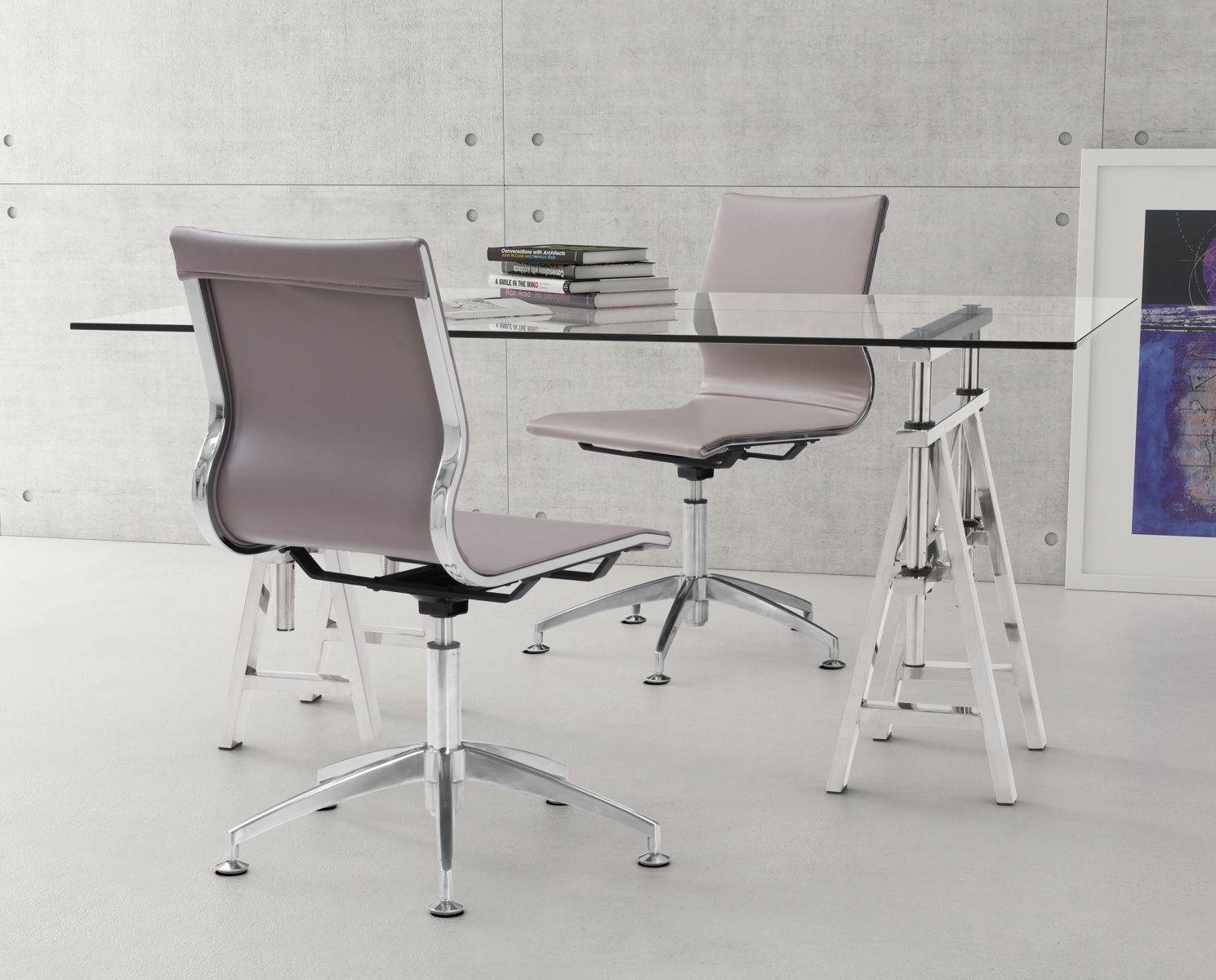 Glider - Conference Chair - Premium Swivel Chairs from Zuo Modern - Just $975! Shop now at brett interiors