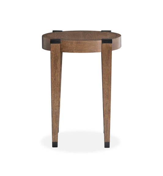 Kaysen - Round End Table - Dark Brown - Premium End Tables from Magnussen Furniture - Just $312.50! Shop now at brett interiors