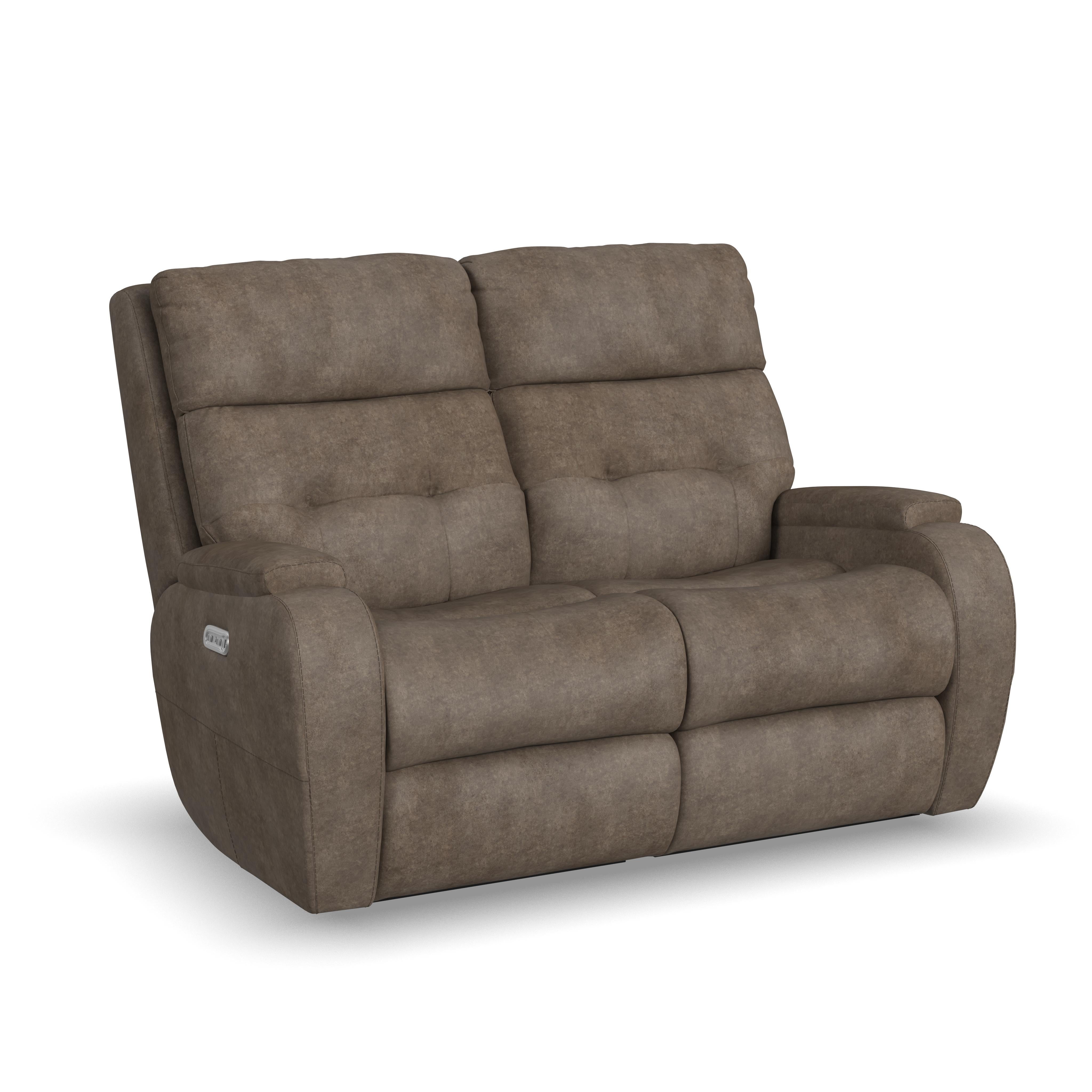 Strait - Power Reclining Loveseat - Premium Reclining Loveseats from Flexsteel - Just $3250! Shop now at brett interiors