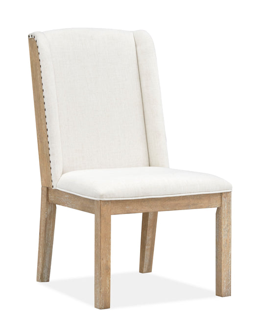 Lynnfield - Dining Side Chair With Upholstered Seat & Back (Set of 2) - Weathered Fawn - Premium Chair Sets from Magnussen Furniture - Just $700! Shop now at brett interiors