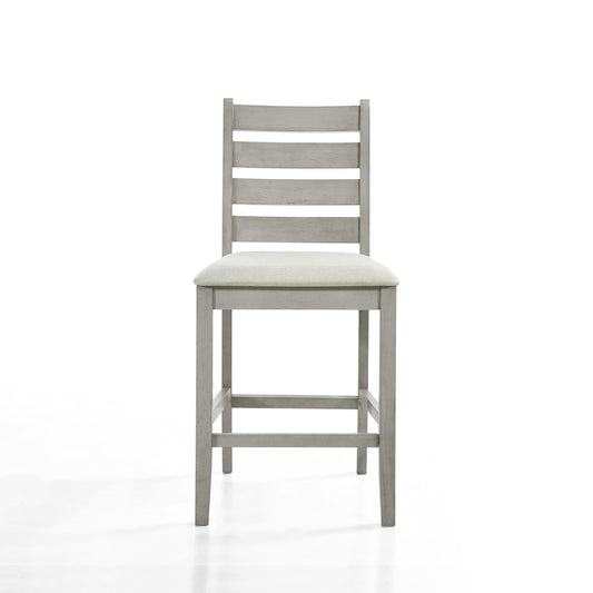 Pascal - Ladderback Counter Chair (Set of 2) - Premium Chair Sets from New Classic - Just $205! Shop now at brett interiors