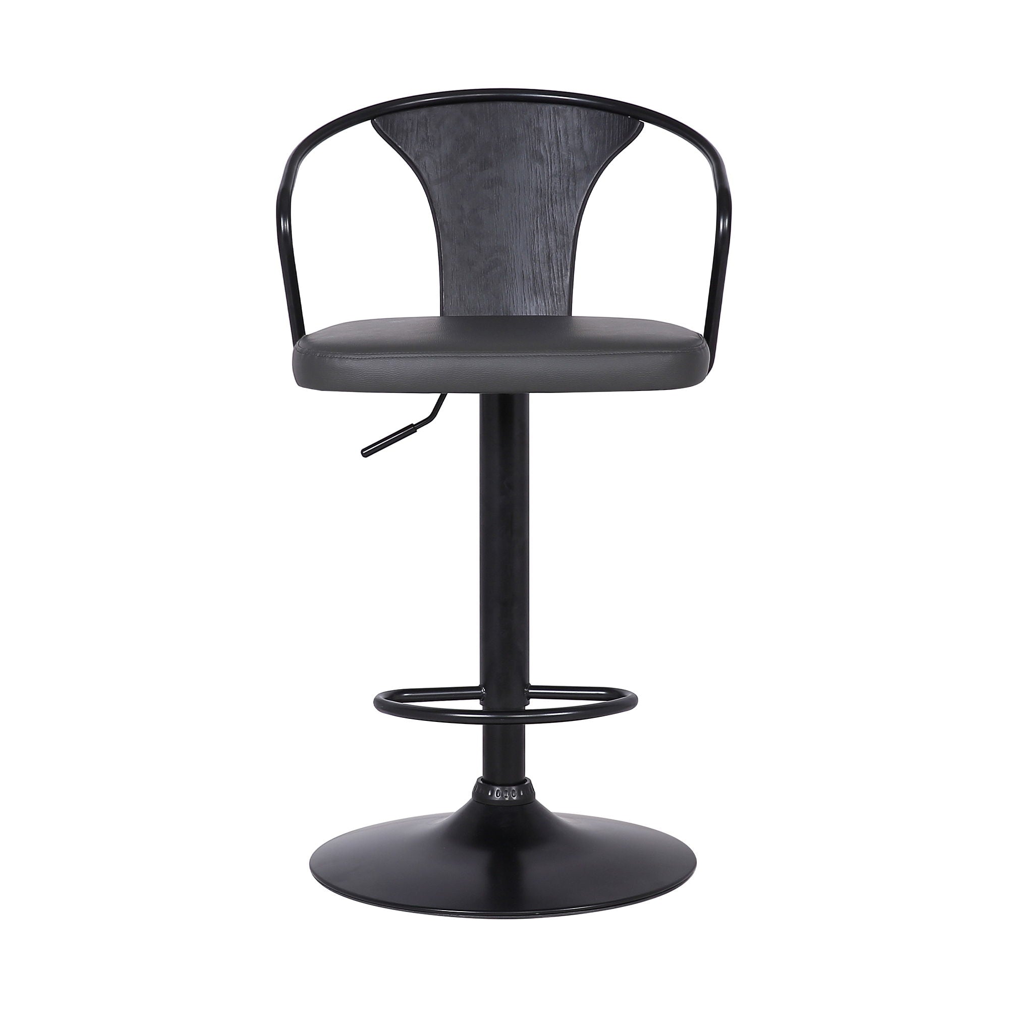 Eagle - Adjustable Height Swivel Bar Stool - Premium Adjustable Height from Armen Living - Just $177.50! Shop now at brett interiors